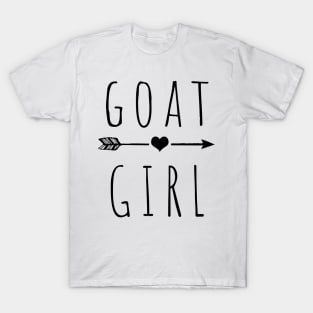 Goat Girl I Love Goats Shirt Mug Stickers Gifts T-Shirt